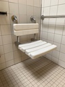 Klappsitz Dusche