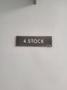 Stockwerksbeschilderung