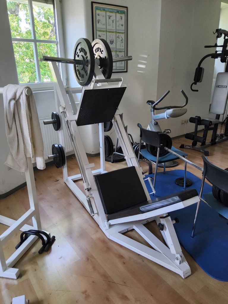 Beinpresse inkl. Gewicht