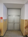 Brandschutzportal Aluminium