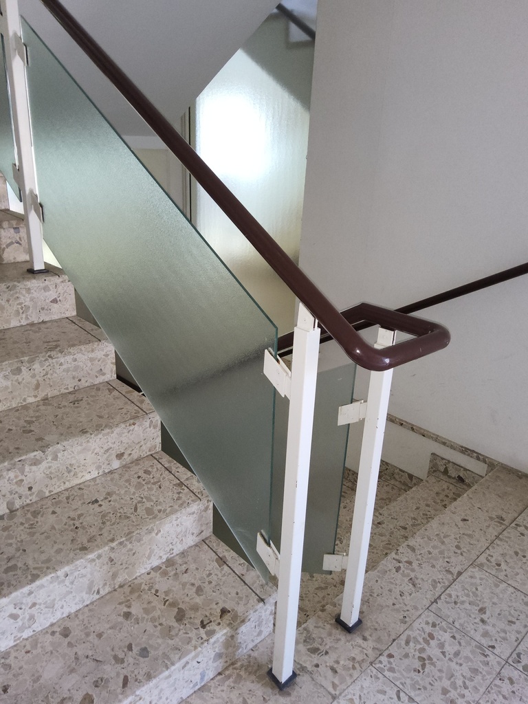 Handlauf Stahl-Glas