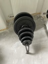 Gewichtsscheiben "Olympic Standard", ca. 300 kg