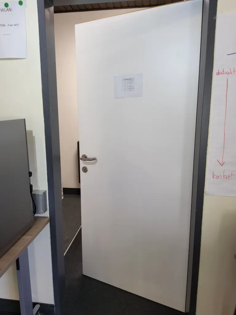 Innentür weiß, links 85