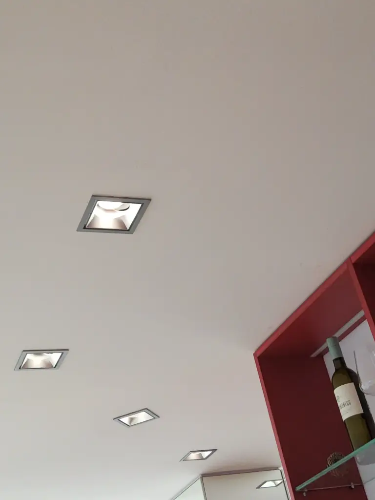 Decken-Einbauspots quadratisch