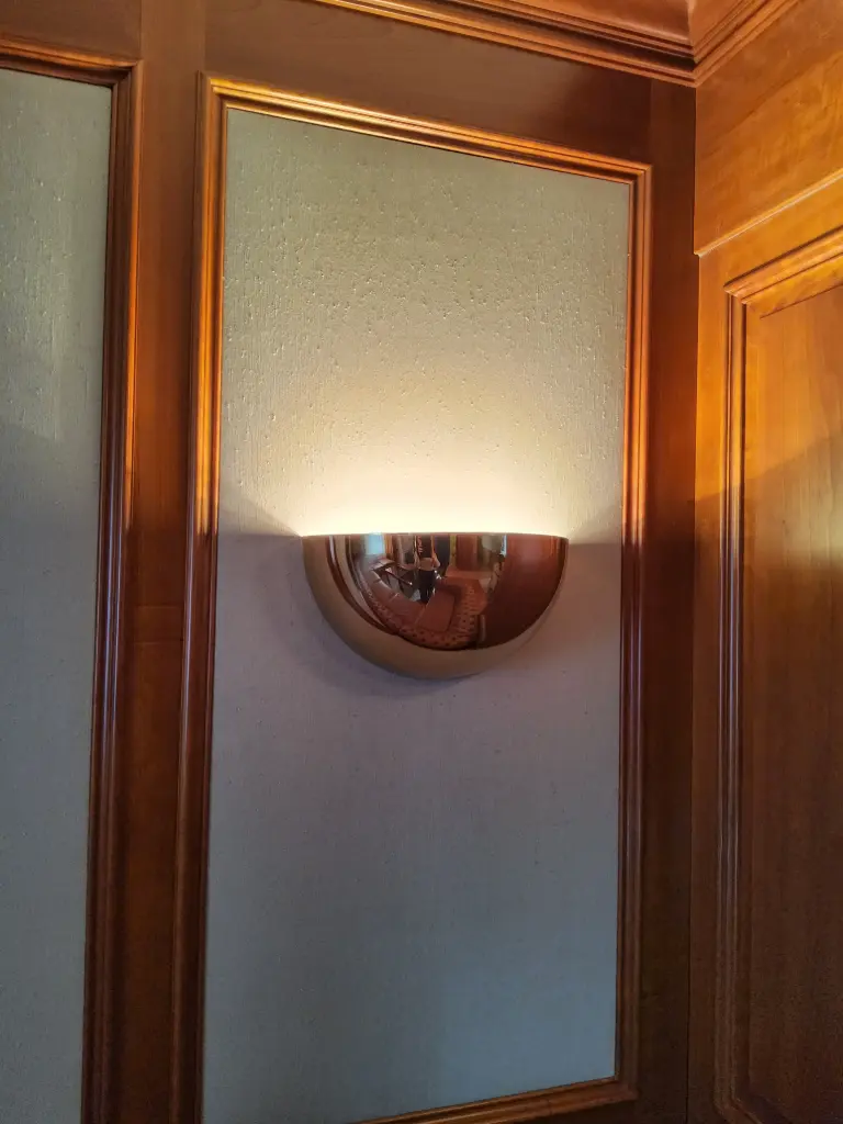 Wandleuchte gold, 40cm