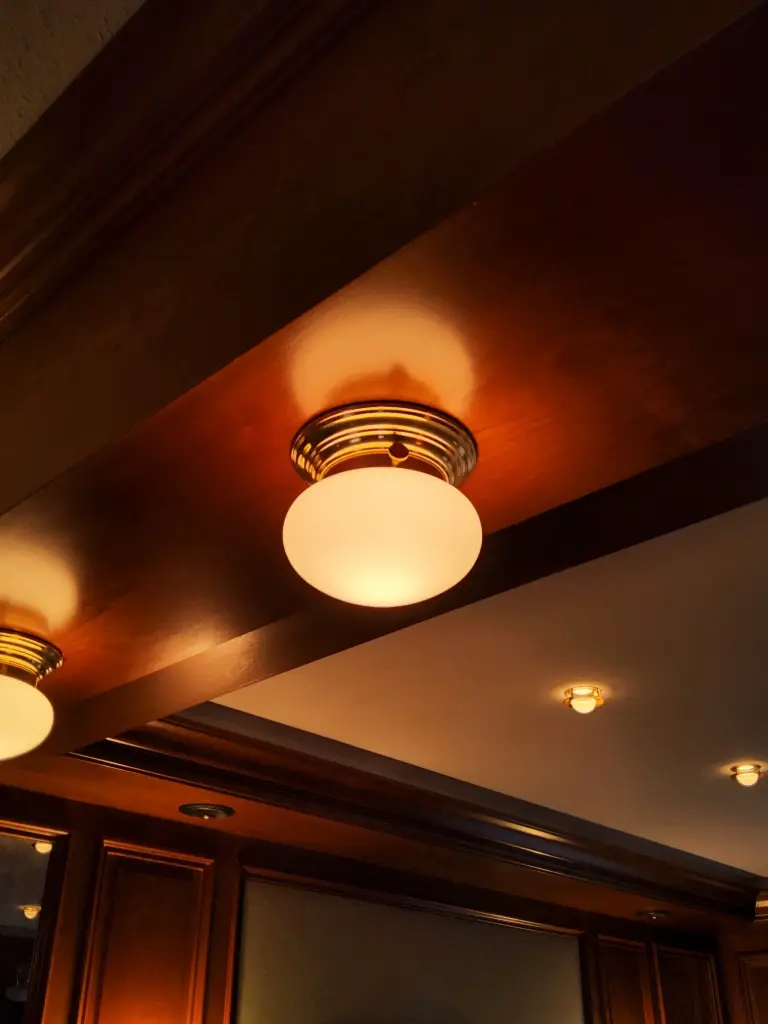 Deckenleuchte gold 17cm