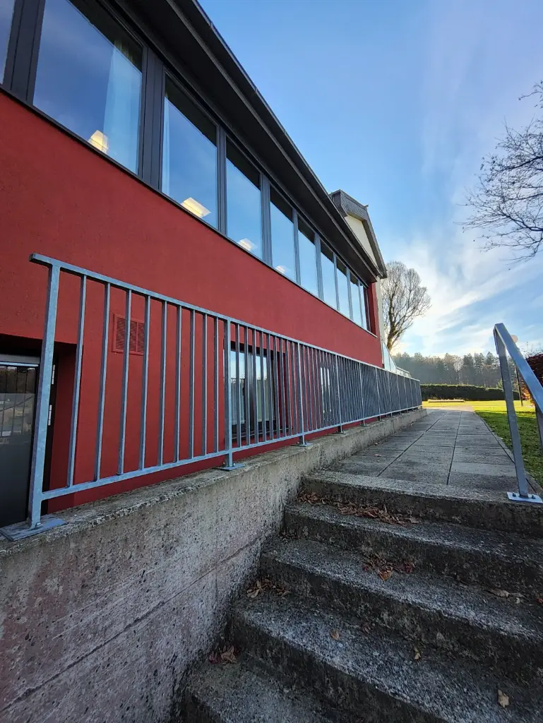 Stahlgeländer verzinkt