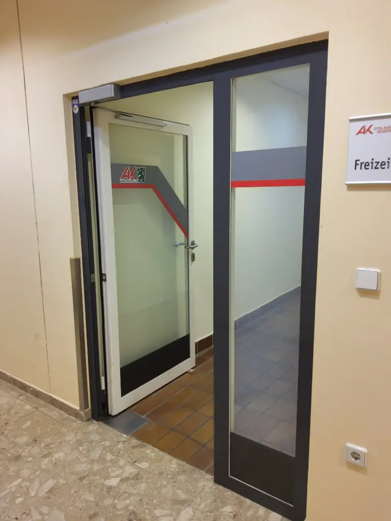Innentürportal Alu/Glas 148x200