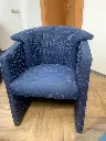 Sessel Rolf Benz, blau 