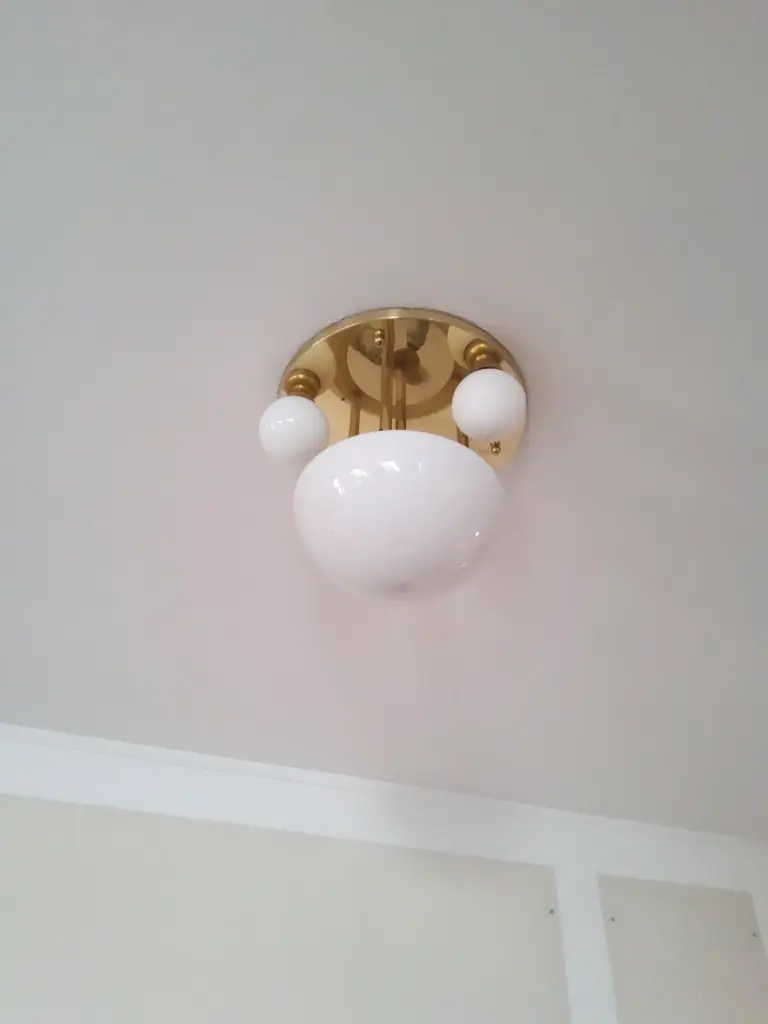 Deckenleuchte Messing