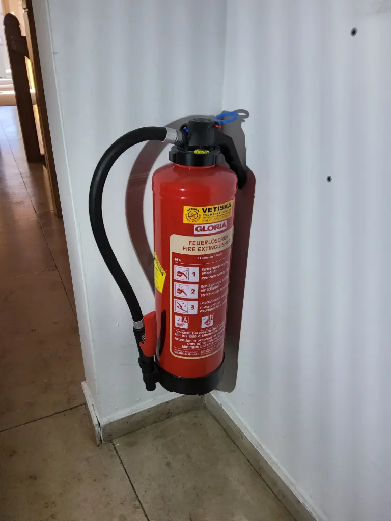 Feuerlöscher Gloria 6l Schaum