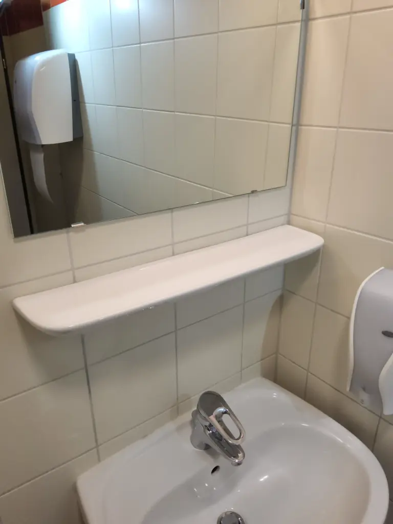 Spiegelablage Keramik, 64x12