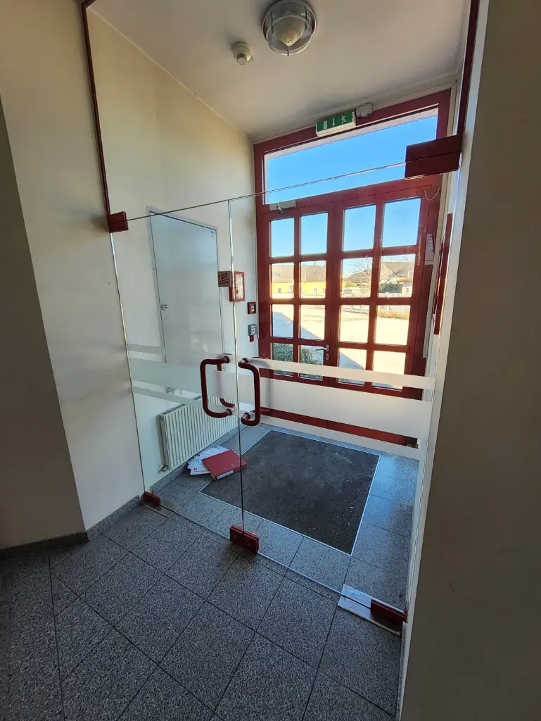 Glas Doppelflügeltüre 190x200 