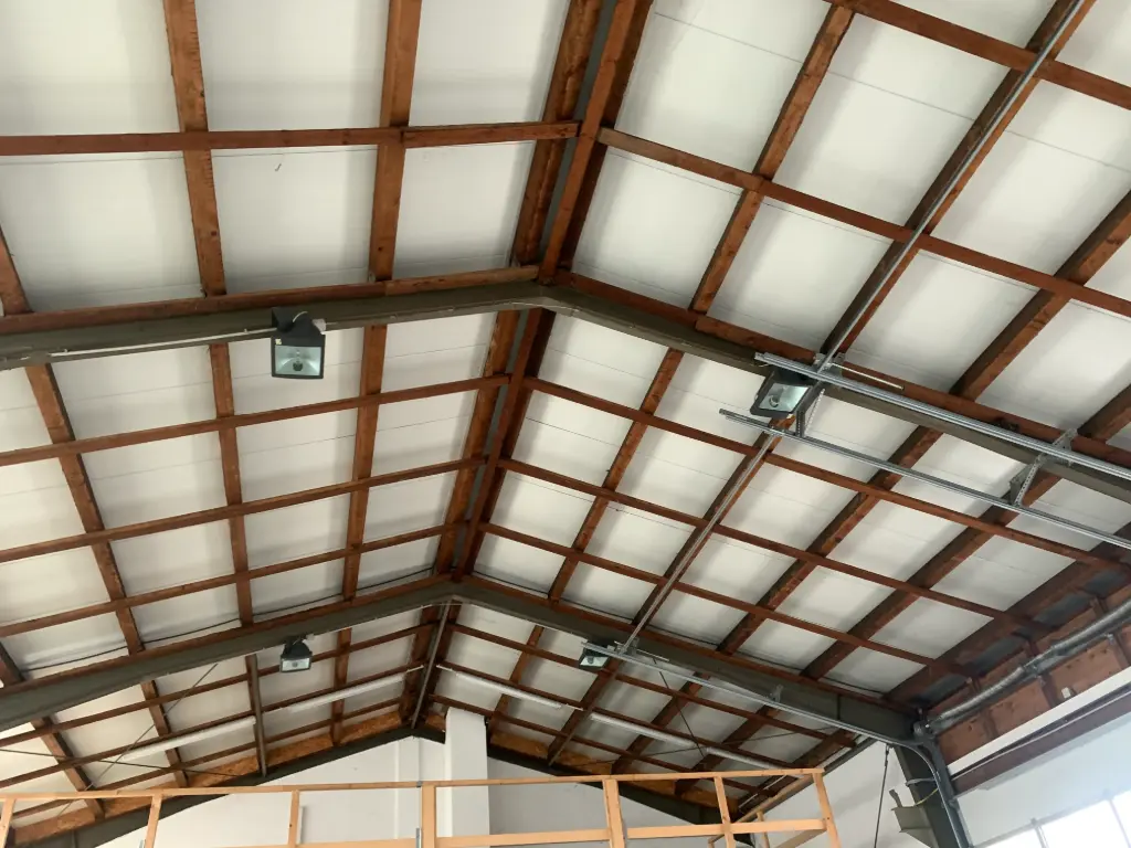 Blechdach Lagerhalle