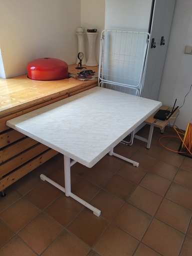[JOERG-00088] Gartentisch klappbar 120x80