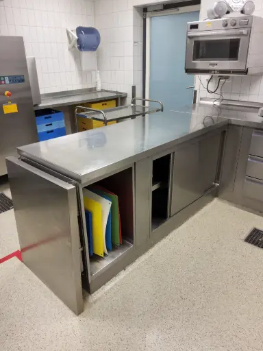 [OMAK] Stellage Großküche mit beidseitigen Schiebetüren 