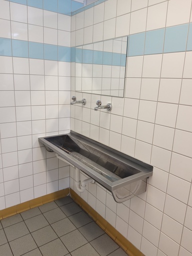 [JOERG-00281] Waschbecken Edelstahl 120x40