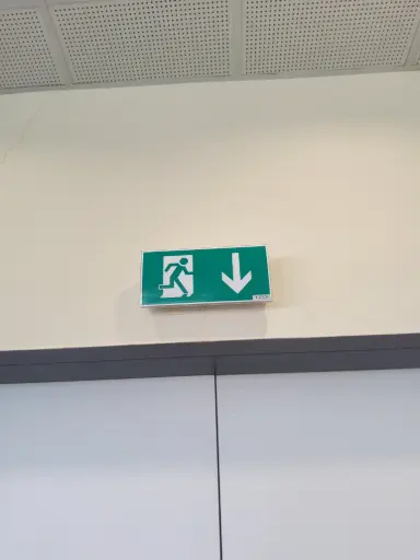 [OMAK] Notausgangsleuchte Wandmontage bauchig