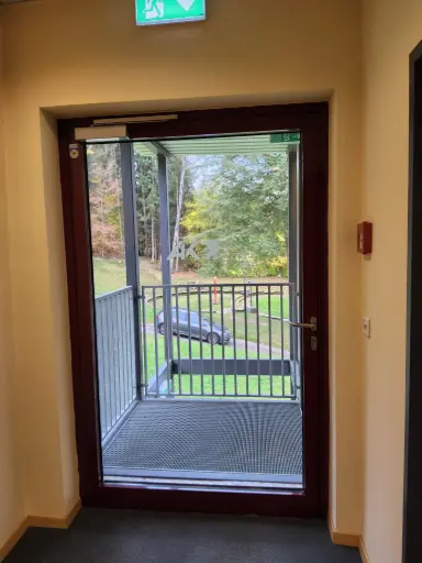 [OMAK] Außentüre Alu/Glas, 140x214, rechts angeschlagen