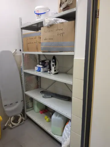 [OMAK] Systemregal Metall grau, 126x40x200