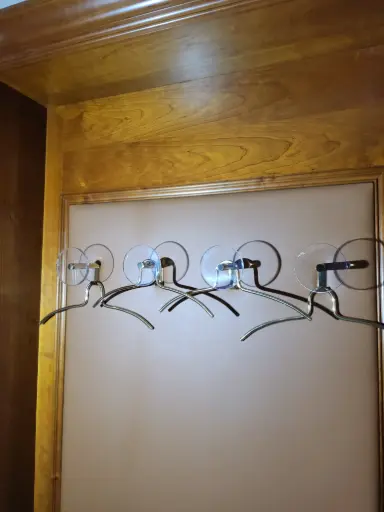 [OMAK] Garderobenhaken-Gruppe Glas/Gold