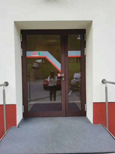 [OMAK] Außentüre Alu/Glas 168x200