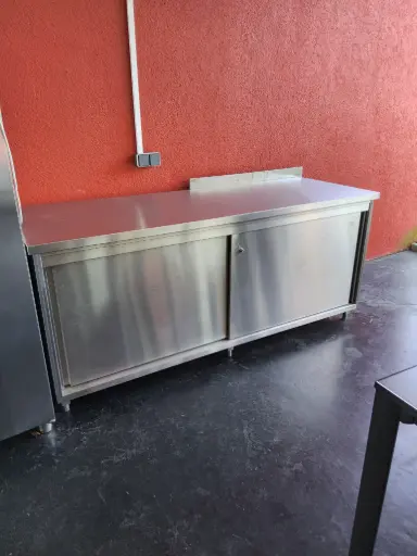 [OMAK] Unterschrank Edelstahl