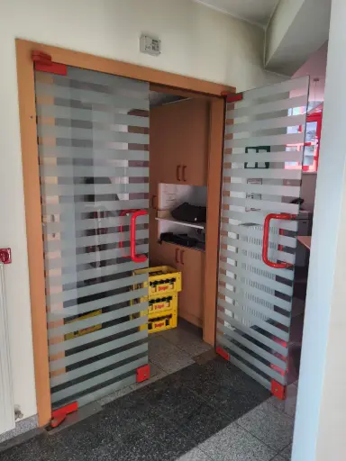 [LOOSD] Glas Doppelflügeltüre 143x200