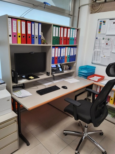 [HAHIE] Schreibtisch Bene mit Aufsatz