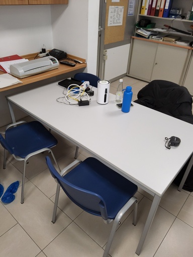 [HAHIE] Bürotisch grau