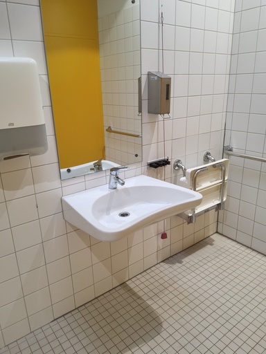 [HAHIE] Waschbecken barrierefrei 67x54