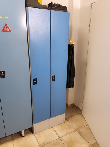 [HAHIE] Spind blau kl.