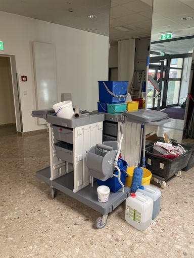 Reinigungswagen für Gewerbe